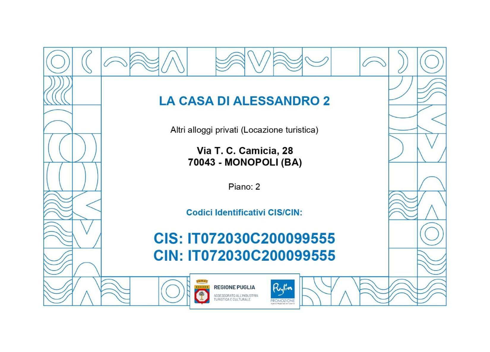 La Casa Di Alessandro Monopoli Zewnętrze zdjęcie